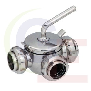 Manufacturer of ss dairy valve 3 way India