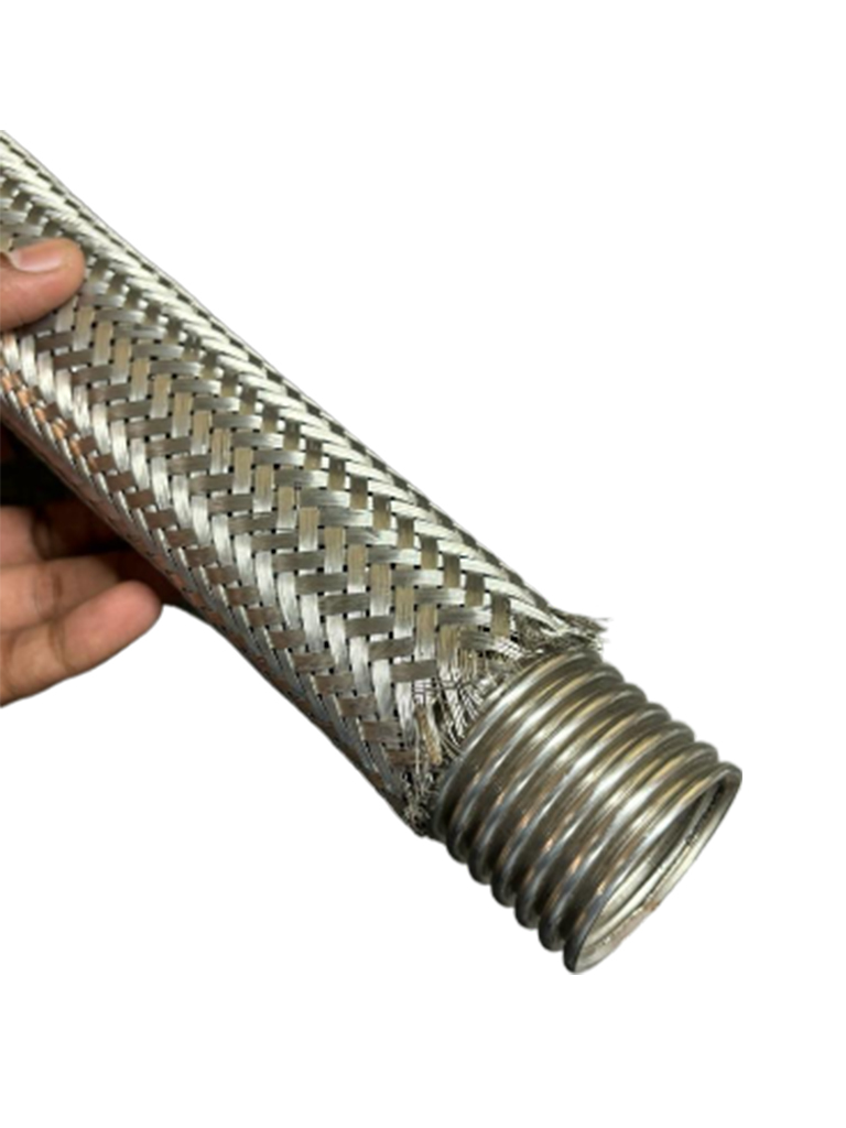 SS CORRUGATED HOSE BRAID